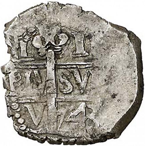 1 Real Obverse Image minted in SPAIN in 1743V (1700-46  -  FELIPE V)  - The Coin Database