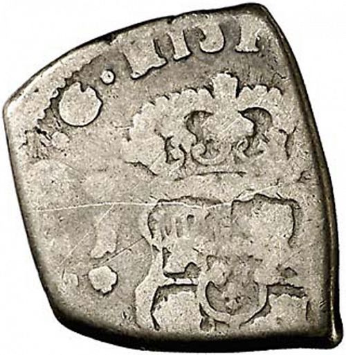 1 Real Obverse Image minted in SPAIN in 1747J (1700-46  -  FELIPE V)  - The Coin Database