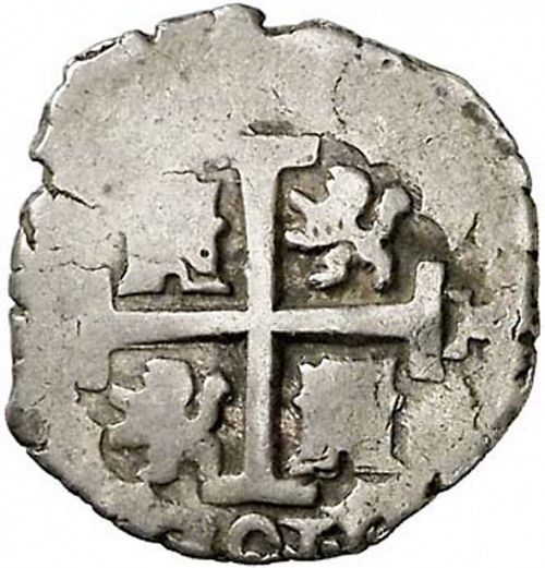 1 Real Reverse Image minted in SPAIN in 1701H (1700-46  -  FELIPE V)  - The Coin Database