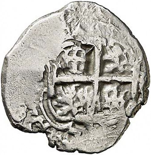 1 Real Reverse Image minted in SPAIN in 1734E (1700-46  -  FELIPE V)  - The Coin Database