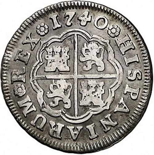 1 Real Reverse Image minted in SPAIN in 1740JF (1700-46  -  FELIPE V)  - The Coin Database