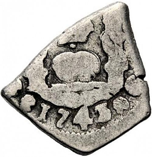 1 Real Reverse Image minted in SPAIN in 1743J (1700-46  -  FELIPE V)  - The Coin Database