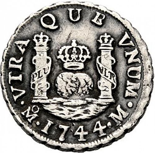 1 Real Reverse Image minted in SPAIN in 1743M (1700-46  -  FELIPE V)  - The Coin Database