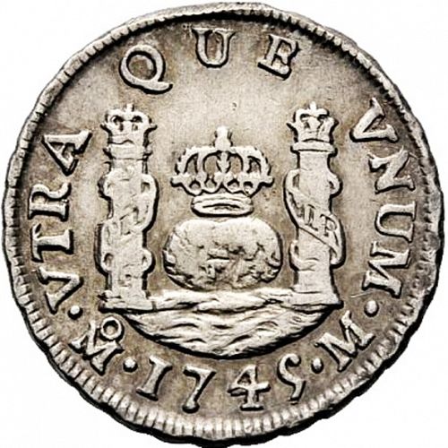 1 Real Reverse Image minted in SPAIN in 1745M (1700-46  -  FELIPE V)  - The Coin Database
