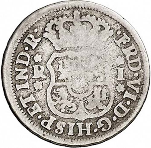 1 Real Obverse Image minted in SPAIN in 1747M (1746-59  -  FERNANDO VI)  - The Coin Database