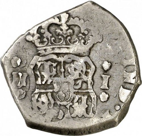 1 Real Obverse Image minted in SPAIN in 1752J (1746-59  -  FERNANDO VI)  - The Coin Database