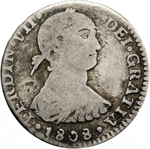 1 Real Obverse Image minted in SPAIN in 1808JP (1808-33  -  FERNANDO VII)  - The Coin Database