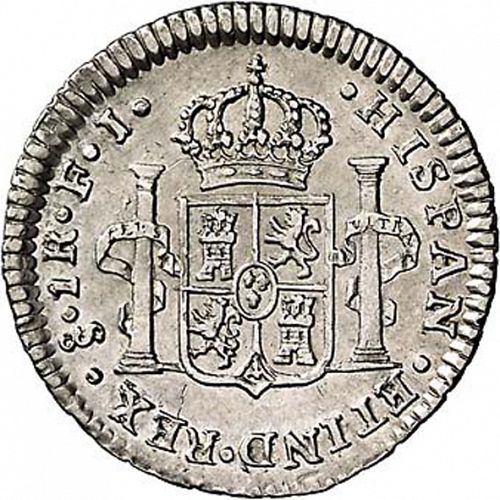 1 Real Reverse Image minted in SPAIN in 1812FJ (1808-33  -  FERNANDO VII)  - The Coin Database