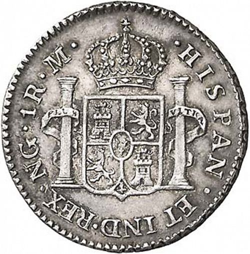 1 Real Reverse Image minted in SPAIN in 1812M (1808-33  -  FERNANDO VII)  - The Coin Database