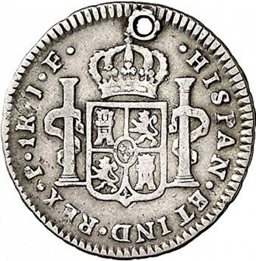 1 Real Reverse Image minted in SPAIN in 1813JF (1808-33  -  FERNANDO VII)  - The Coin Database