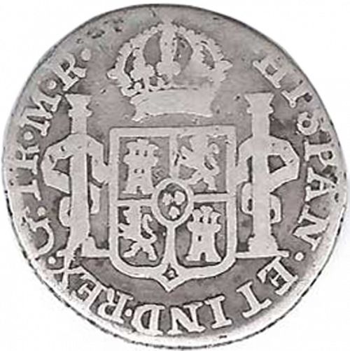 1 Real Reverse Image minted in SPAIN in 1815MR (1808-33  -  FERNANDO VII)  - The Coin Database