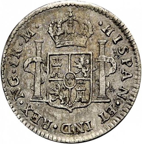 1 Real Reverse Image minted in SPAIN in 1816M (1808-33  -  FERNANDO VII)  - The Coin Database