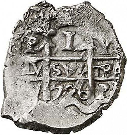 1 Real Obverse Image minted in SPAIN in 1726Y (1724  -  LUIS I)  - The Coin Database
