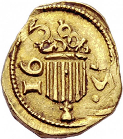 half Escudo Obverse Image minted in SPAIN in 1695 (1665-00  -  CARLOS II)  - The Coin Database