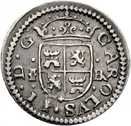 half Real Obverse Image minted in SPAIN in 1686BR (1665-00  -  CARLOS II)  - The Coin Database