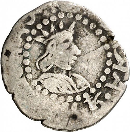half Real Obverse Image minted in SPAIN in N/D (1665-00  -  CARLOS II)  - The Coin Database