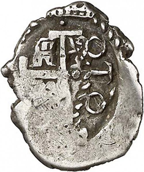 half Real Reverse Image minted in SPAIN in 1688VR (1665-00  -  CARLOS II)  - The Coin Database