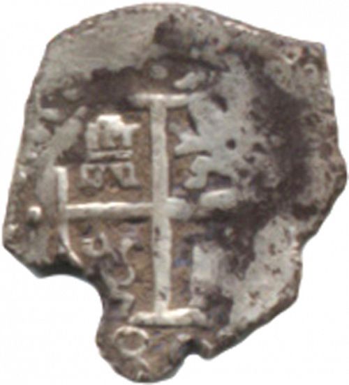 half Real Reverse Image minted in SPAIN in 1689VR (1665-00  -  CARLOS II)  - The Coin Database