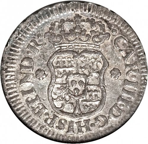 half Real Obverse Image minted in SPAIN in 1762M (1759-88  -  CARLOS III)  - The Coin Database