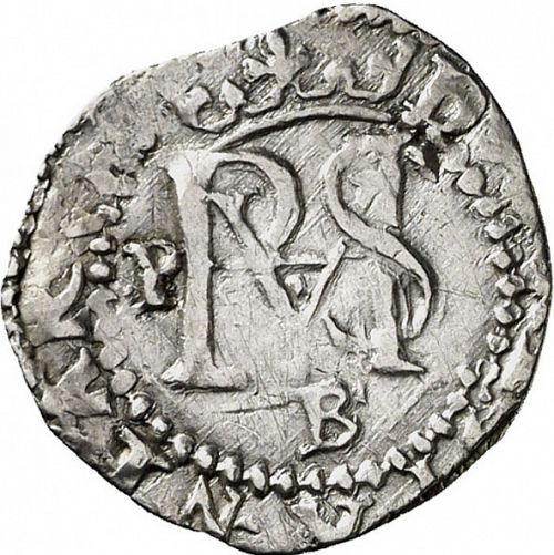half Real Obverse Image minted in SPAIN in ND/B (1556-98  -  FELIPE II)  - The Coin Database