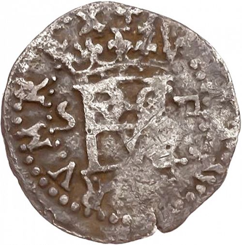half Real Obverse Image minted in SPAIN in ND/D (1556-98  -  FELIPE II)  - The Coin Database