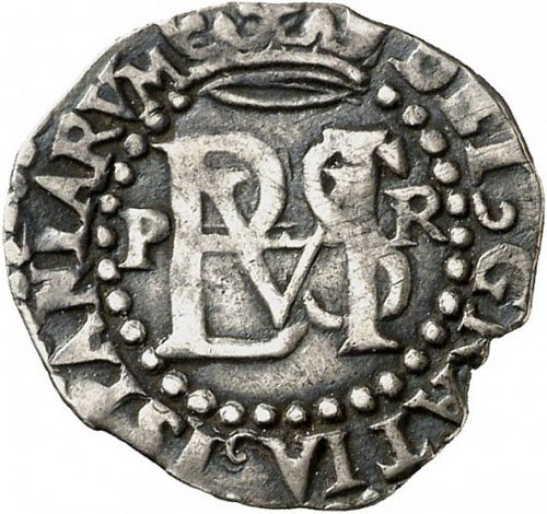 half Real Obverse Image minted in SPAIN in ND/R (1556-98  -  FELIPE II)  - The Coin Database