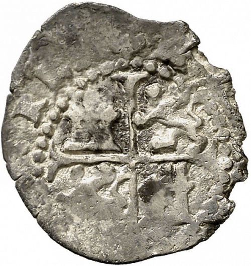 half Real Reverse Image minted in SPAIN in 1590M (1556-98  -  FELIPE II)  - The Coin Database