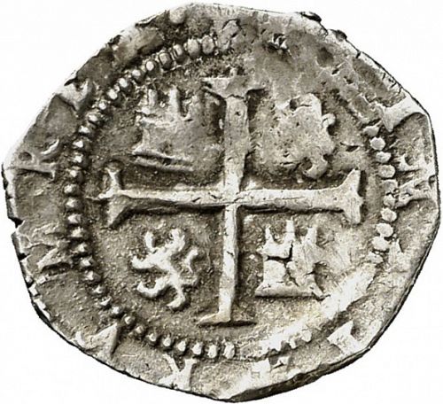 half Real Reverse Image minted in SPAIN in ND/A (1556-98  -  FELIPE II)  - The Coin Database