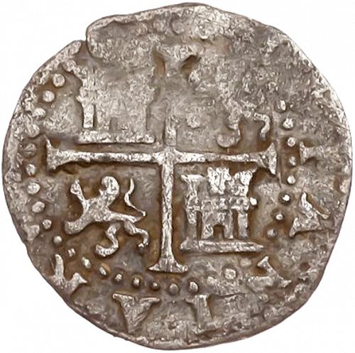 half Real Reverse Image minted in SPAIN in ND/D (1556-98  -  FELIPE II)  - The Coin Database