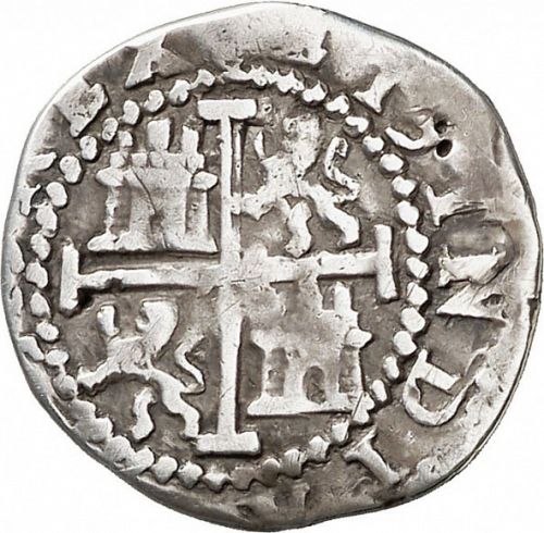 half Real Reverse Image minted in SPAIN in ND/R (1556-98  -  FELIPE II)  - The Coin Database