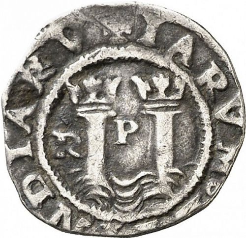 half Real Reverse Image minted in SPAIN in ND/R (1556-98  -  FELIPE II)  - The Coin Database