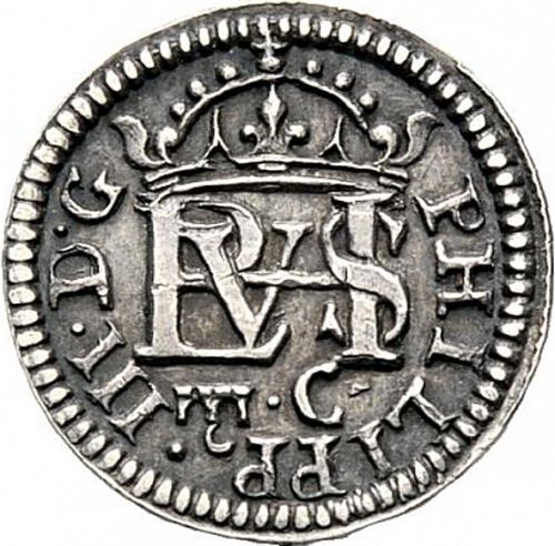 half Real Obverse Image minted in SPAIN in 1610C (1598-21  -  FELIPE III)  - The Coin Database