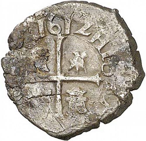 half Real Reverse Image minted in SPAIN in 1612V (1598-21  -  FELIPE III)  - The Coin Database