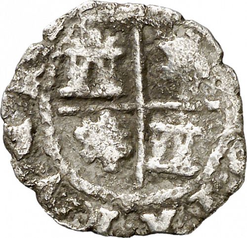 half Real Reverse Image minted in SPAIN in N/D (1598-21  -  FELIPE III)  - The Coin Database