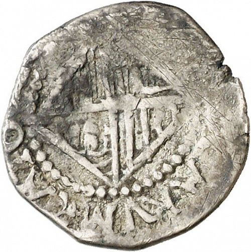 half Real Reverse Image minted in SPAIN in N/D (1598-21  -  FELIPE III)  - The Coin Database