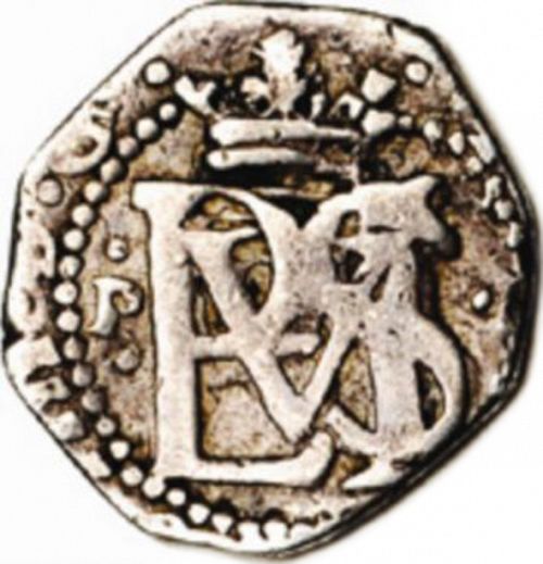 half Real Obverse Image minted in SPAIN in 1627P (1621-65  -  FELIPE IV)  - The Coin Database