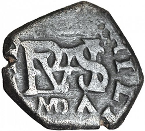 half Real Obverse Image minted in SPAIN in 1651A (1621-65  -  FELIPE IV)  - The Coin Database