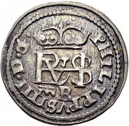 half Real Obverse Image minted in SPAIN in 1664BR (1621-65  -  FELIPE IV)  - The Coin Database
