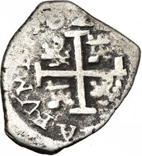 half Real Reverse Image minted in SPAIN in 1621 (1621-65  -  FELIPE IV)  - The Coin Database