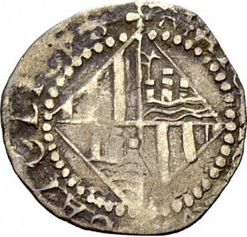 half Real Reverse Image minted in SPAIN in N/D (1621-65  -  FELIPE IV)  - The Coin Database