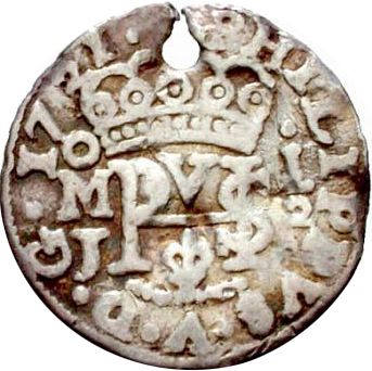 half Real Obverse Image minted in SPAIN in 1721J (1700-46  -  FELIPE V)  - The Coin Database