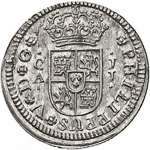 half Real Obverse Image minted in SPAIN in 1726JJ (1700-46  -  FELIPE V)  - The Coin Database