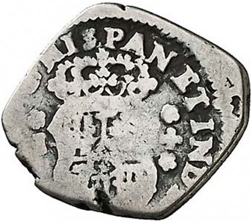 half Real Obverse Image minted in SPAIN in 1734J (1700-46  -  FELIPE V)  - The Coin Database