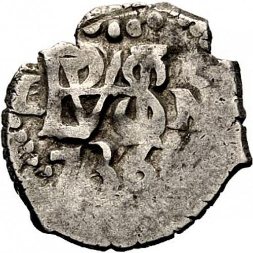 half Real Obverse Image minted in SPAIN in 1736N (1700-46  -  FELIPE V)  - The Coin Database