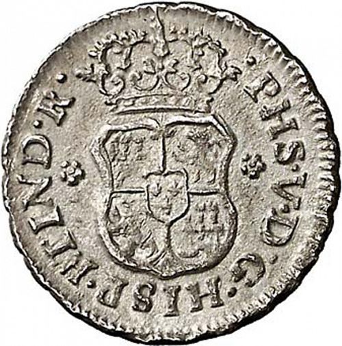 half Real Obverse Image minted in SPAIN in 1745M (1700-46  -  FELIPE V)  - The Coin Database