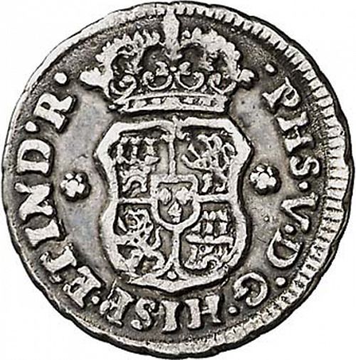 half Real Obverse Image minted in SPAIN in 1746M (1700-46  -  FELIPE V)  - The Coin Database