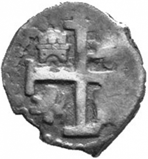 half Real Reverse Image minted in SPAIN in 1702H (1700-46  -  FELIPE V)  - The Coin Database