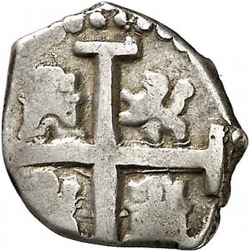 half Real Reverse Image minted in SPAIN in 1705H (1700-46  -  FELIPE V)  - The Coin Database