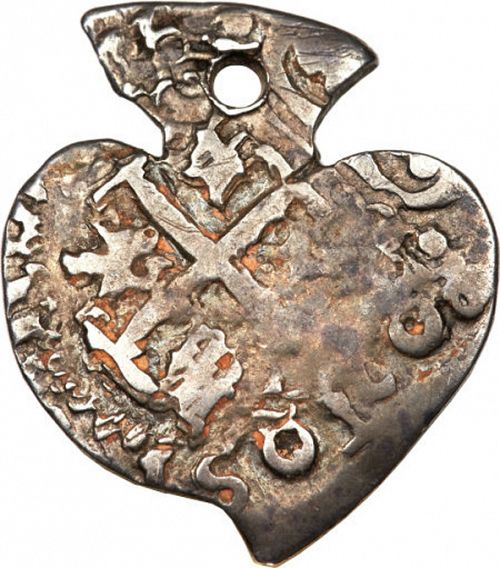 half Real Reverse Image minted in SPAIN in 1716Y (1700-46  -  FELIPE V)  - The Coin Database