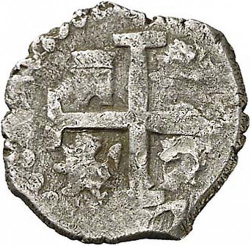 half Real Reverse Image minted in SPAIN in 1717M (1700-46  -  FELIPE V)  - The Coin Database